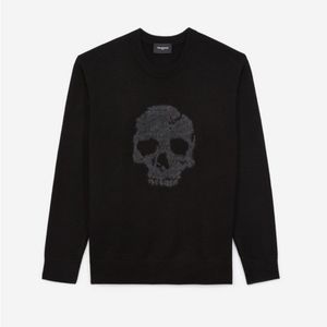 Kooples Wool Sweater w/ Skull